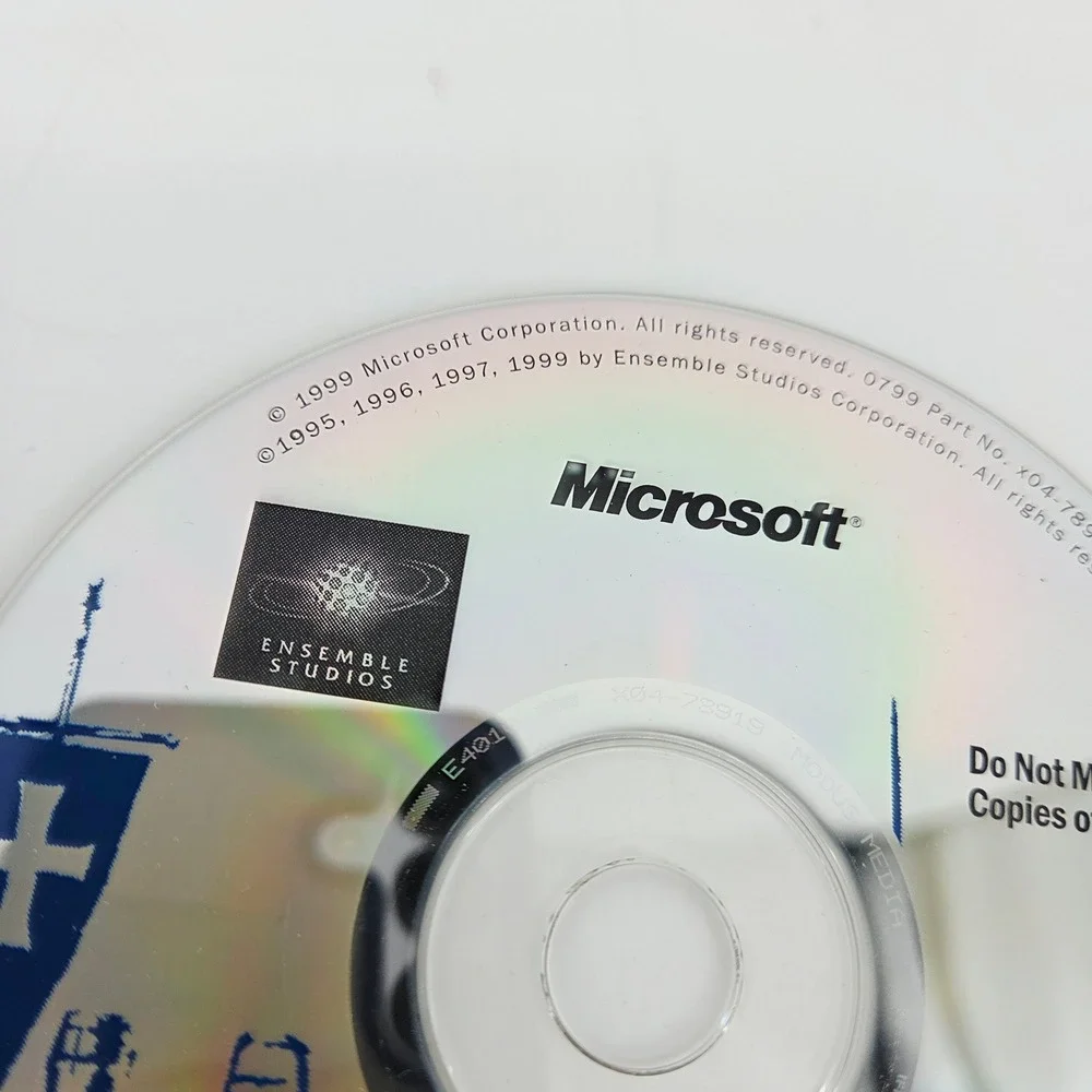 Microsoft Age of Empires II The Age of Kings PC CD-ROM 1999 RTS Game Complete
